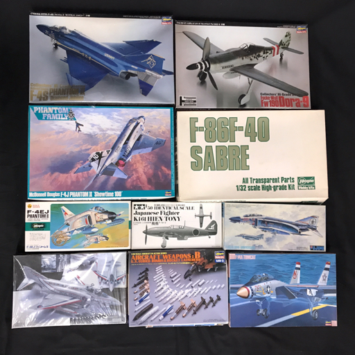 ハセガワ 1:48 マクドネル ダグラス F-4J ファントム2 他 フォッケウルフ 等 プラモデル 未組立 まとめ